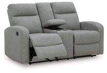 Load image into Gallery viewer, Gauntlet Reclining Loveseat with Console - 46 Furniture and Mattress Gallery
