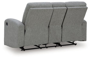 Gauntlet Reclining Loveseat with Console - 46 Furniture and Mattress Gallery