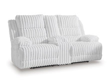 Load image into Gallery viewer, Rhines Falls Power Reclining Loveseat with Console - 46 Furniture and Mattress Gallery
