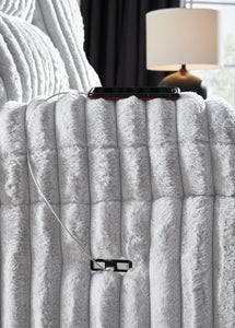 Rhines Falls Power Reclining Loveseat with Console - 46 Furniture and Mattress Gallery
