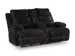 Rhine Falls Reclining Loveseat with Console - 46 Furniture and Mattress Gallery