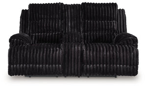 Rhine Falls Reclining Loveseat with Console - 46 Furniture and Mattress Gallery