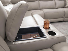 Load image into Gallery viewer, Gravier Power Reclining Sectional with Storage Console
