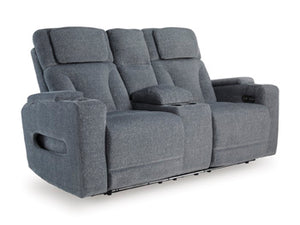 Studio Cave Power Reclining Loveseat with Console - 46 Furniture and Mattress Gallery