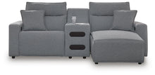 Load image into Gallery viewer, Modmax II Power Reclining Sectional with Chaise and Audio Console
