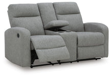 Load image into Gallery viewer, Gauntlet Reclining Loveseat with Console
