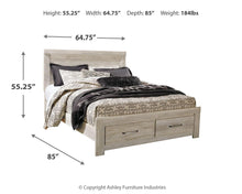 Load image into Gallery viewer, Bellaby Bed with 2 Storage Drawers
