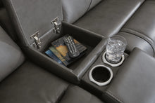 Load image into Gallery viewer, 5Z - Pittson Power Reclining Sectional Loveseat with Console
