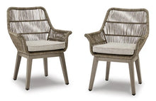 Load image into Gallery viewer, Beach Front Arm Chair with Cushion (Set of 2)

