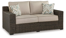 Load image into Gallery viewer, Coastline Bay Outdoor Loveseat with Cushion
