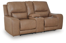 Load image into Gallery viewer, DeepWakes Power Reclining Loveseat with Console

