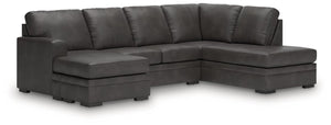 Lofton-Pike Sectional with Chaise - 46 Furniture and Mattress Gallery