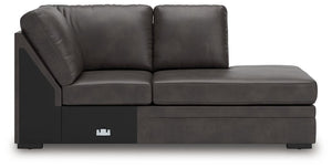 Lofton-Pike Sectional with Chaise - 46 Furniture and Mattress Gallery