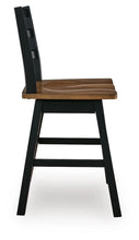 Load image into Gallery viewer, Wildenauer Counter Height Swivel Barstool
