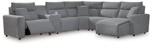 Modmax Power Reclining Sectional with Chaise - 46 Furniture and Mattress Gallery