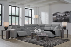 Modmax Power Reclining Sectional with Chaise - 46 Furniture and Mattress Gallery