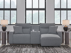 Modmax Power Reclining Sectional with Chaise - 46 Furniture and Mattress Gallery
