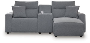 Modmax Power Reclining Sectional with Chaise - 46 Furniture and Mattress Gallery