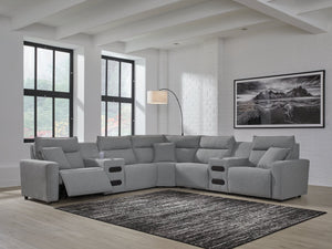Modmax Power Reclining Sectional with Chaise - 46 Furniture and Mattress Gallery