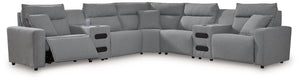 Modmax Power Reclining Sectional with Chaise - 46 Furniture and Mattress Gallery