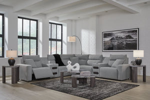 Modmax Power Reclining Sectional with Chaise - 46 Furniture and Mattress Gallery