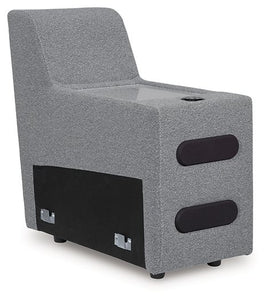 ModMax II Reclining Sectional with Chaise and Audio Console - 46 Furniture and Mattress Gallery