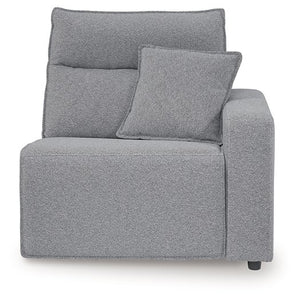 ModMax II Reclining Sectional with Chaise and Audio Console - 46 Furniture and Mattress Gallery