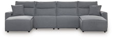 Load image into Gallery viewer, Modmax Power Reclining Sectional with Chaise - 46 Furniture and Mattress Gallery
