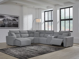 Modmax Power Reclining Sectional with Chaise - 46 Furniture and Mattress Gallery