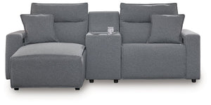 Modmax Power Reclining Sectional with Chaise - 46 Furniture and Mattress Gallery