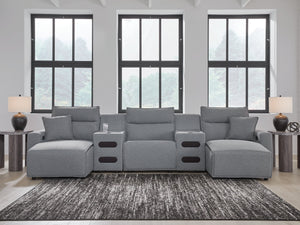 Modmax Power Reclining Sectional with Chaise - 46 Furniture and Mattress Gallery