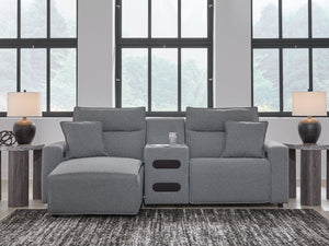 Modmax Power Reclining Sectional with Chaise - 46 Furniture and Mattress Gallery
