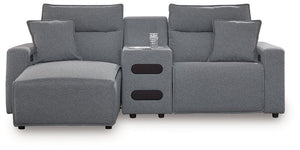 Modmax Power Reclining Sectional with Chaise - 46 Furniture and Mattress Gallery