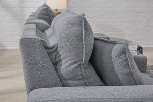 Modmax Reclining Sectional with Console - 46 Furniture and Mattress Gallery