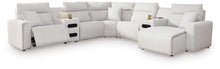 Load image into Gallery viewer, Modmax II Power Reclining Sectional with Chaise and Audio Consoles
