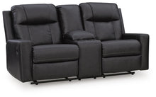 Load image into Gallery viewer, Mackmenville Reclining Loveseat with Console
