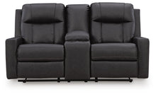 Load image into Gallery viewer, Mackmenville Reclining Loveseat with Console
