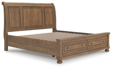 Load image into Gallery viewer, Feddinger Panel Storage Bed
