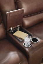 Load image into Gallery viewer, DeepWakes Reclining Sectional with Storage Console
