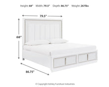 Load image into Gallery viewer, Chalanna Upholstered Storage Bed
