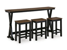 Load image into Gallery viewer, Wildenauer Counter Height Dining Table and 3 Barstools Set
