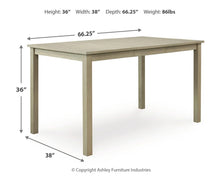Load image into Gallery viewer, Calmoro Counter Height Dining Extension Table
