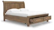 Load image into Gallery viewer, Feddinger Panel Storage Bed
