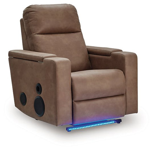 Lorrenton Power Glider Recliner with Audio System - 46 Furniture and Mattress Gallery