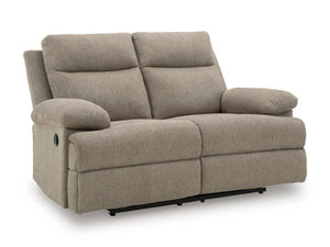 Side-Swipe Reclining Loveseat - 46 Furniture and Mattress Gallery