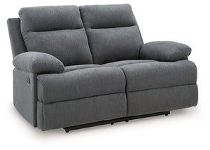 Side-Swipe Reclining Loveseat - 46 Furniture and Mattress Gallery