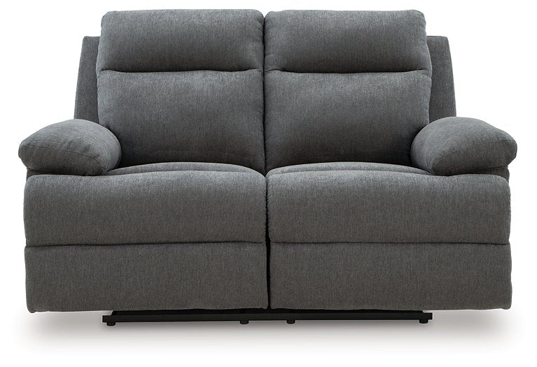 Side-Swipe Reclining Loveseat - 46 Furniture and Mattress Gallery
