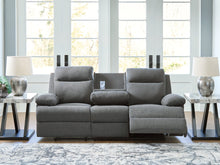Load image into Gallery viewer, Side-Swipe Reclining Sofa with Drop Down Table - 46 Furniture and Mattress Gallery
