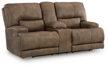 Load image into Gallery viewer, Beckley Place Power Reclining Loveseat with Console - 46 Furniture and Mattress Gallery
