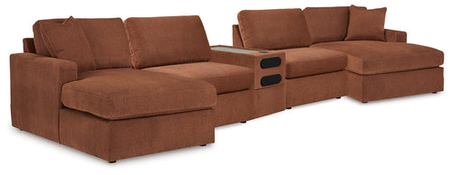 Modmax 5 Piece Sectional with Audio Console - 46 Furniture and Mattress Gallery